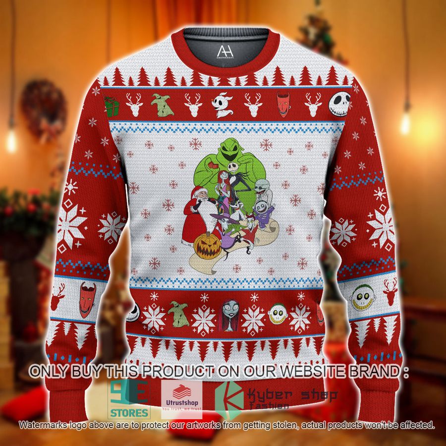 NEW Nightmare Before Christmas Characters 3D Shirt, Hoodie 2 nightmare before christmas characters 3d shirt hoodie 1 29975