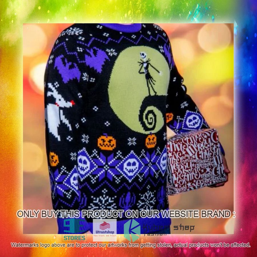 NEW Nightmare Before Christmas Jack Skellington Halloween Ugly Sweater 6 nightmare before christmas jack skellington halloween ugly christmas sweater 6 20835