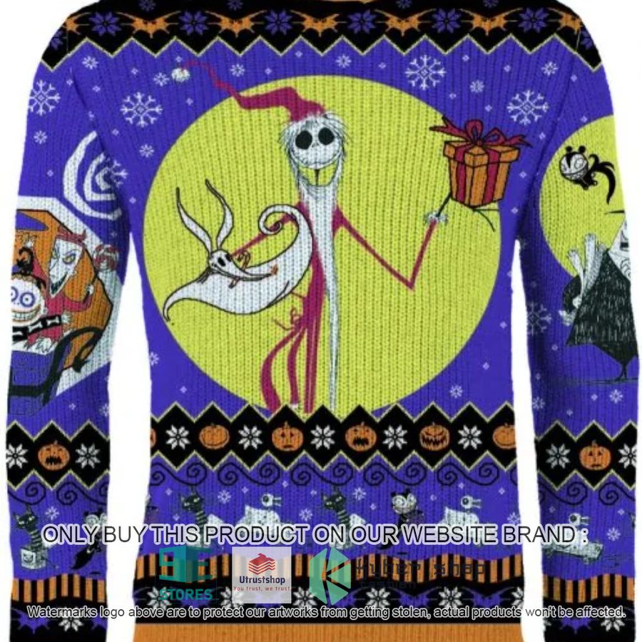 NEW Nightmare Before Christmas Jack Skellington Santa Claus Ugly Sweater 9 nightmare before christmas jack skellington santa claus ugly christmas sweater 1 26695