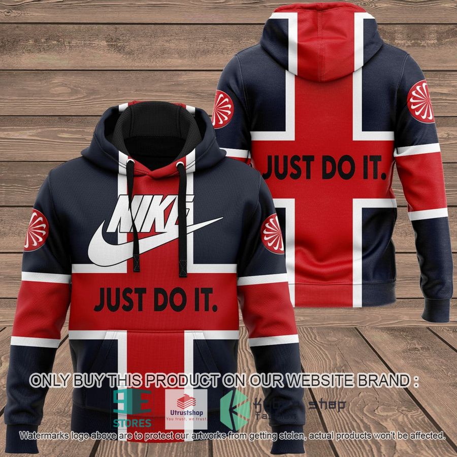 NEW Nike Just Do It dark blue red Full Print Hoodie 9 nike just do it dark blue red 3d hoodie 1 33892