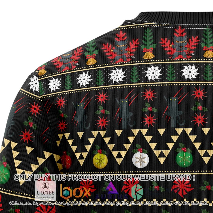 Ninja Cat Ugly Christmas Sweater 8 ninja cat ugly christmas sweater 8 36459