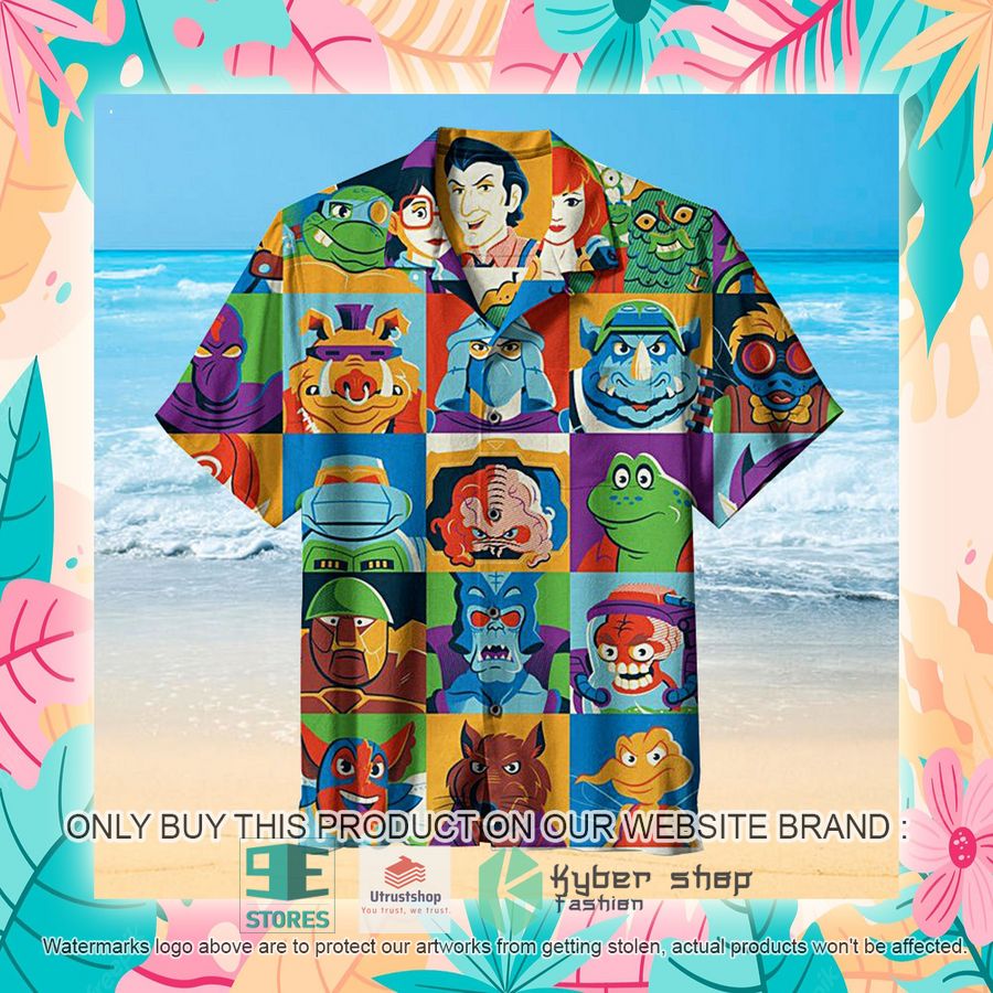 NEW Ninja Turtles comic characters Hawaii Shirt 4 ninja turtles comic characters hawaiian shirt 4 5339