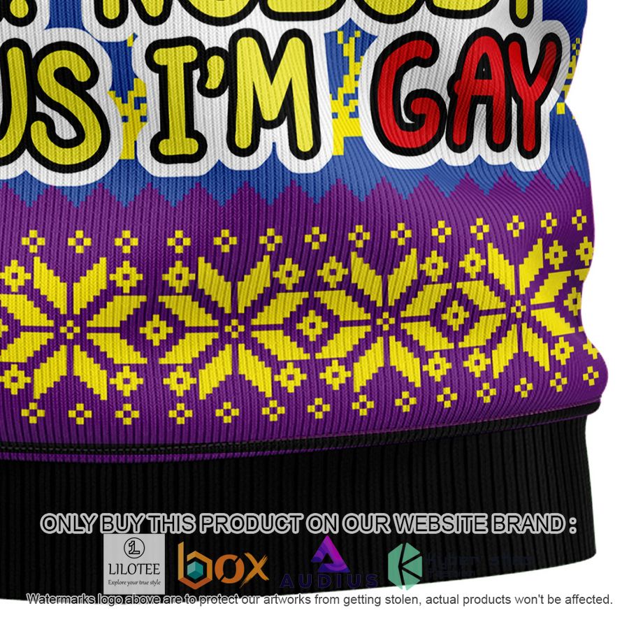 Nobody Knows Im Gay Ugly Christmas Sweater 5 nobody knows im gay ugly christmas sweater 5 17548