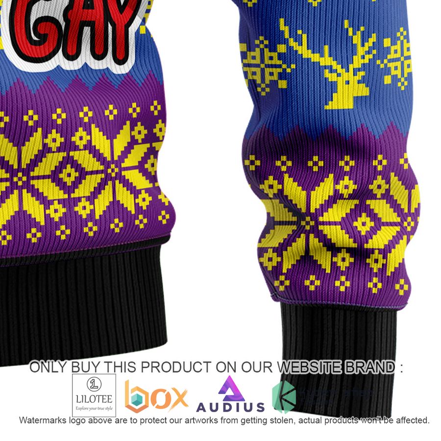 Nobody Knows Im Gay Ugly Christmas Sweater 6 nobody knows im gay ugly christmas sweater 6 56640
