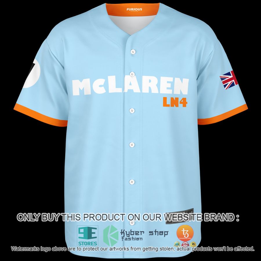 HOT Norris McLaren 4 Baseball Jersey 2 norris mclaren 4 baseball jersey 2 48261