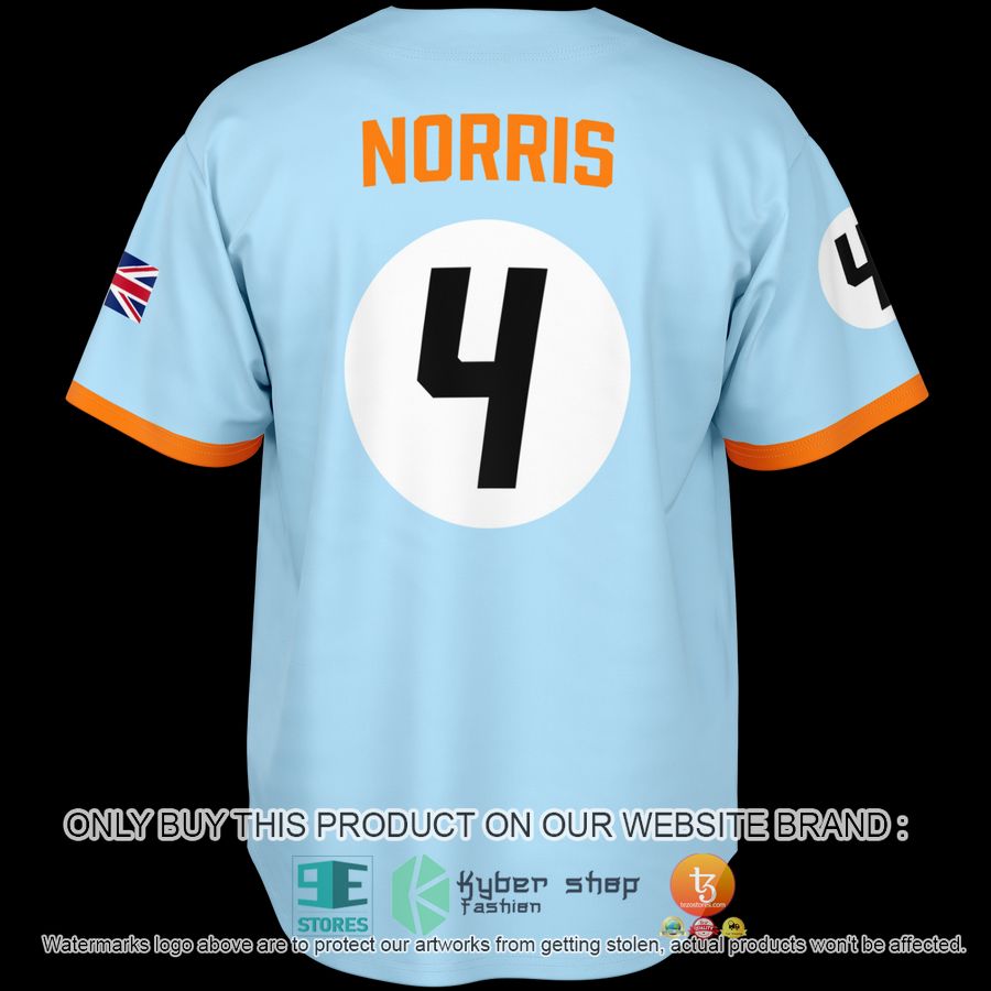 HOT Norris McLaren 4 Baseball Jersey 3 norris mclaren 4 baseball jersey 3 73834