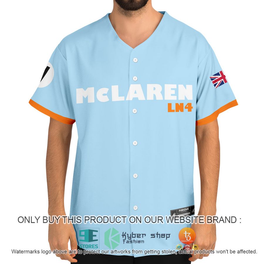 HOT Norris McLaren 4 Baseball Jersey 4 norris mclaren 4 baseball jersey 4 55427