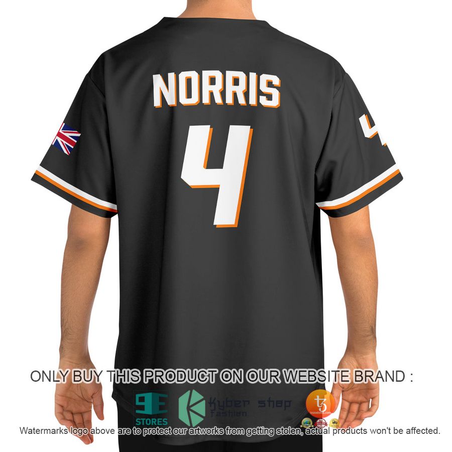 HOT Norris McLaren 4 Black Baseball Jersey 5 norris mclaren 4 black baseball jersey 5 64427