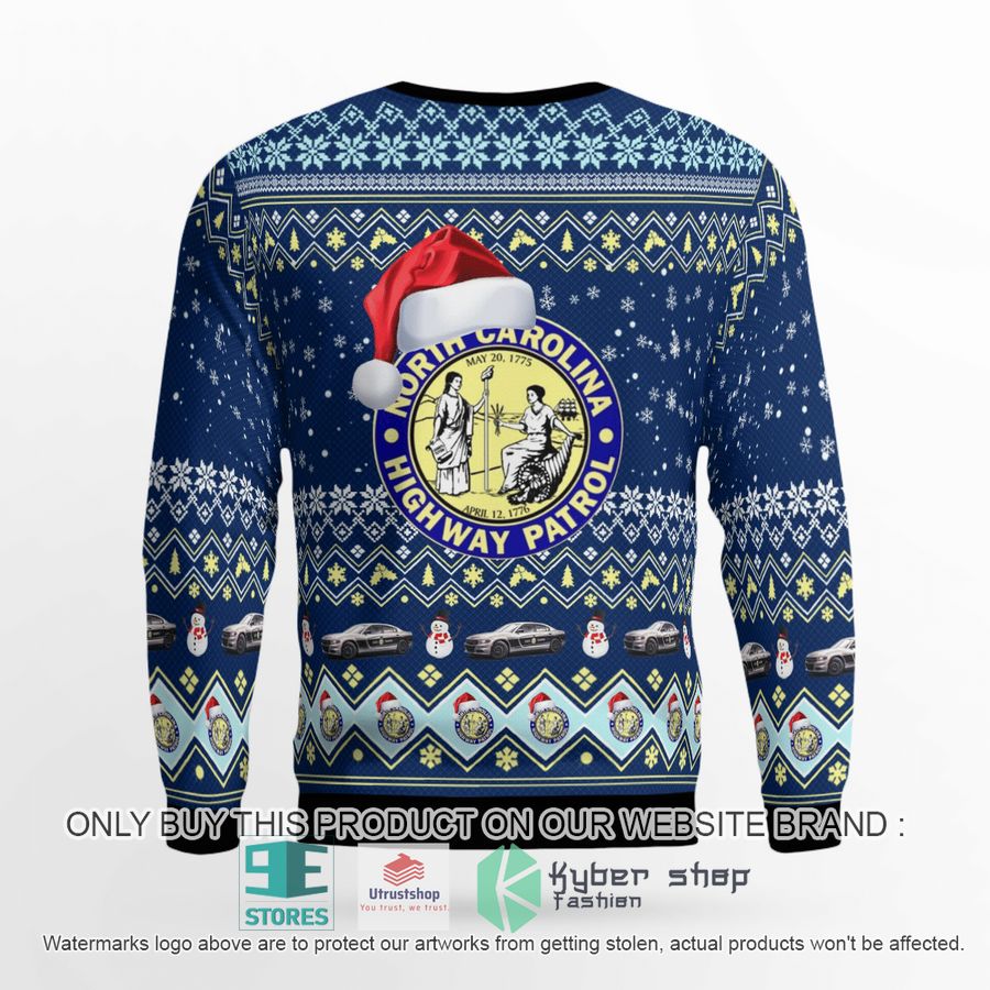 NEW North Carolina State Highway Patrol Christmas Sweater 3 north carolina state highway patrol christmas sweater 3 83561