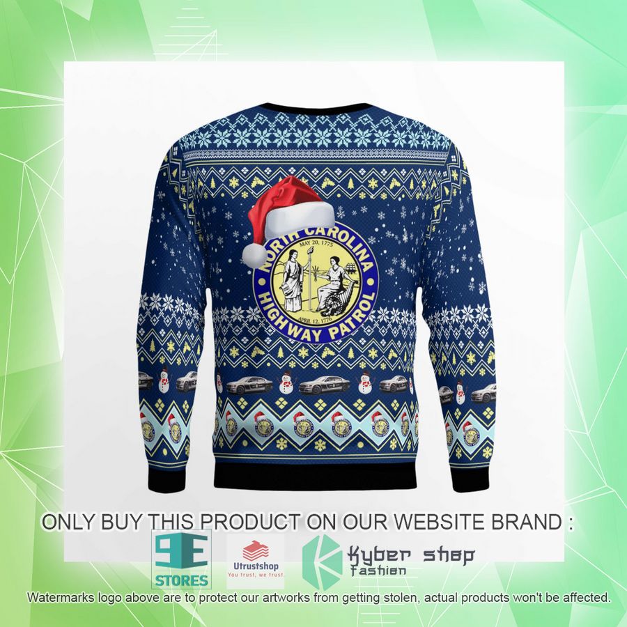 NEW North Carolina State Highway Patrol Christmas Sweater 9 north carolina state highway patrol christmas sweater 9 18820
