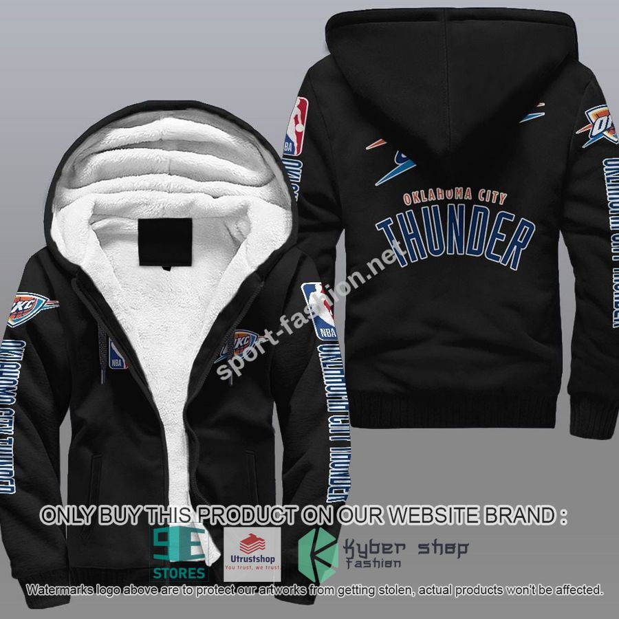 oklahoma city thunder nba fleece hoodie 1 42388