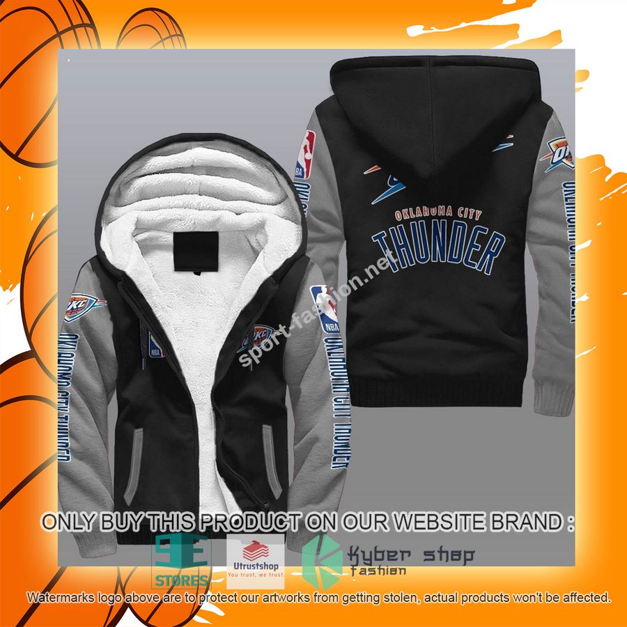 NEW Oklahoma City Thunder 3D Fleece Hoodie 10 oklahoma city thunder nba fleece hoodie 10 79440