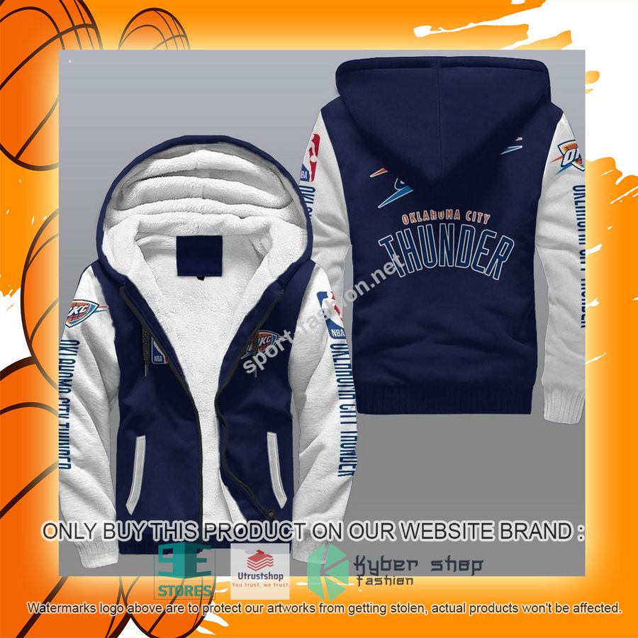 NEW Oklahoma City Thunder 3D Fleece Hoodie 11 oklahoma city thunder nba fleece hoodie 11 51692