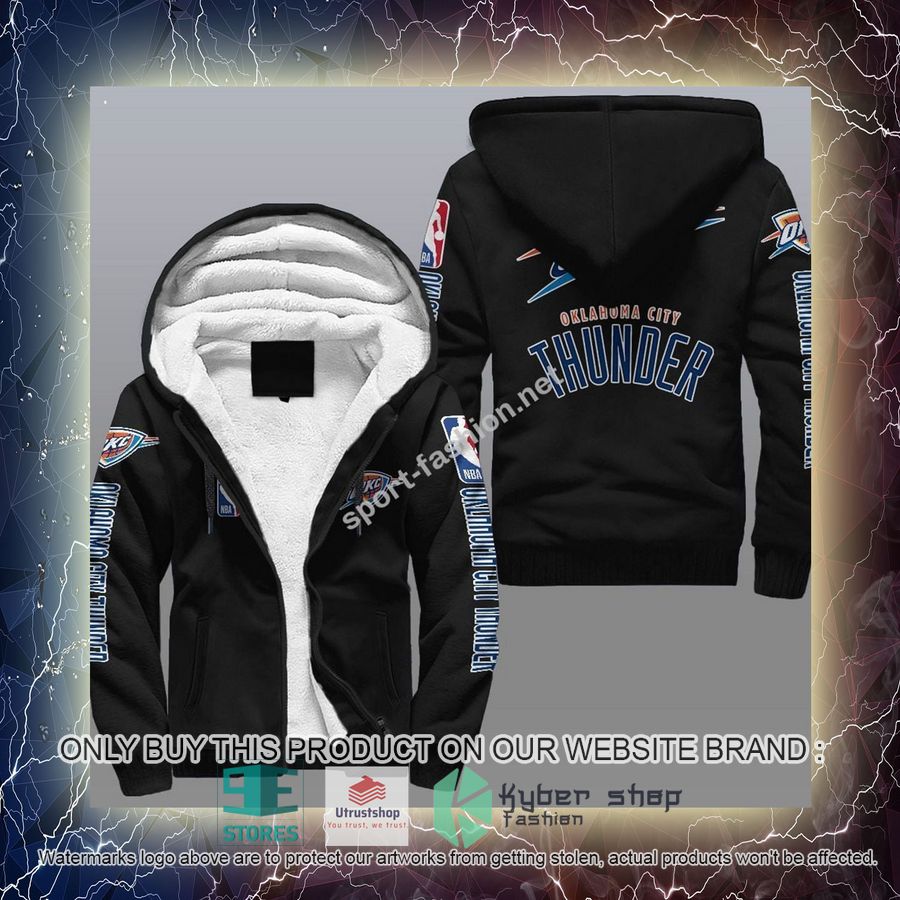 NEW Oklahoma City Thunder 3D Fleece Hoodie 13 oklahoma city thunder nba fleece hoodie 13 38457