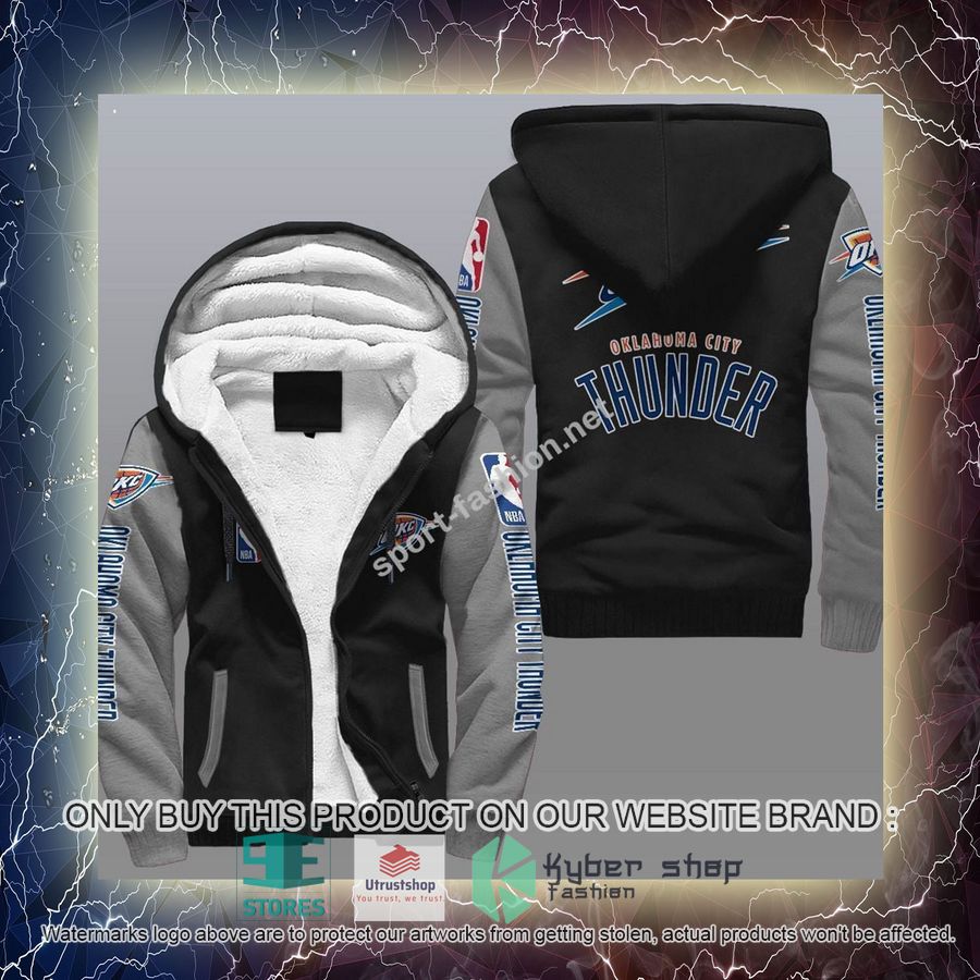 NEW Oklahoma City Thunder 3D Fleece Hoodie 14 oklahoma city thunder nba fleece hoodie 14 80789