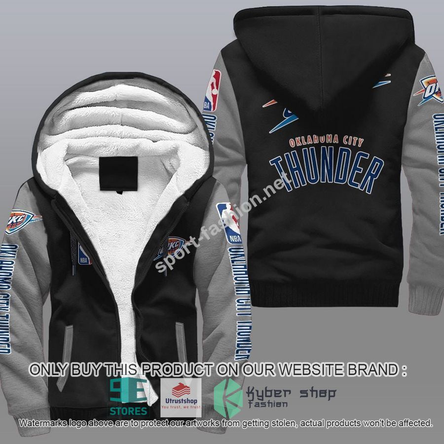 oklahoma city thunder nba fleece hoodie 2 80378