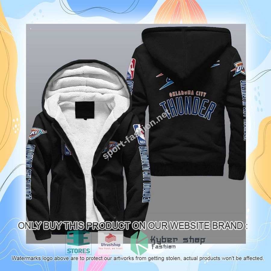 NEW Oklahoma City Thunder 3D Fleece Hoodie 5 oklahoma city thunder nba fleece hoodie 5 19449
