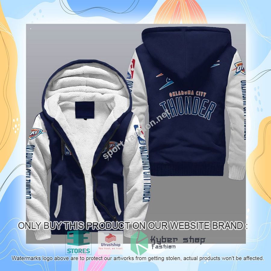 NEW Oklahoma City Thunder 3D Fleece Hoodie 7 oklahoma city thunder nba fleece hoodie 7 5785