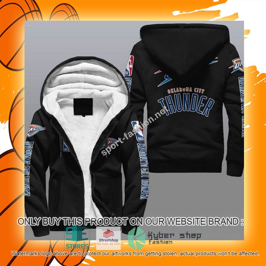 NEW Oklahoma City Thunder 3D Fleece Hoodie 9 oklahoma city thunder nba fleece hoodie 9 60265