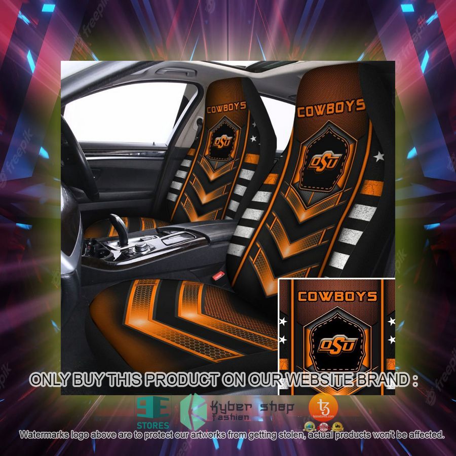 oklahoma state cowboys oklahoma state university stillwater car seat covers 2 78938