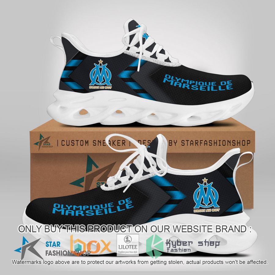 Olympique de Marseille Ligue 1 and 2 Clunky Max Soul Shoes 3 olympique de marseille ligue 1 and 2 clunky max soul shoes 3 34977
