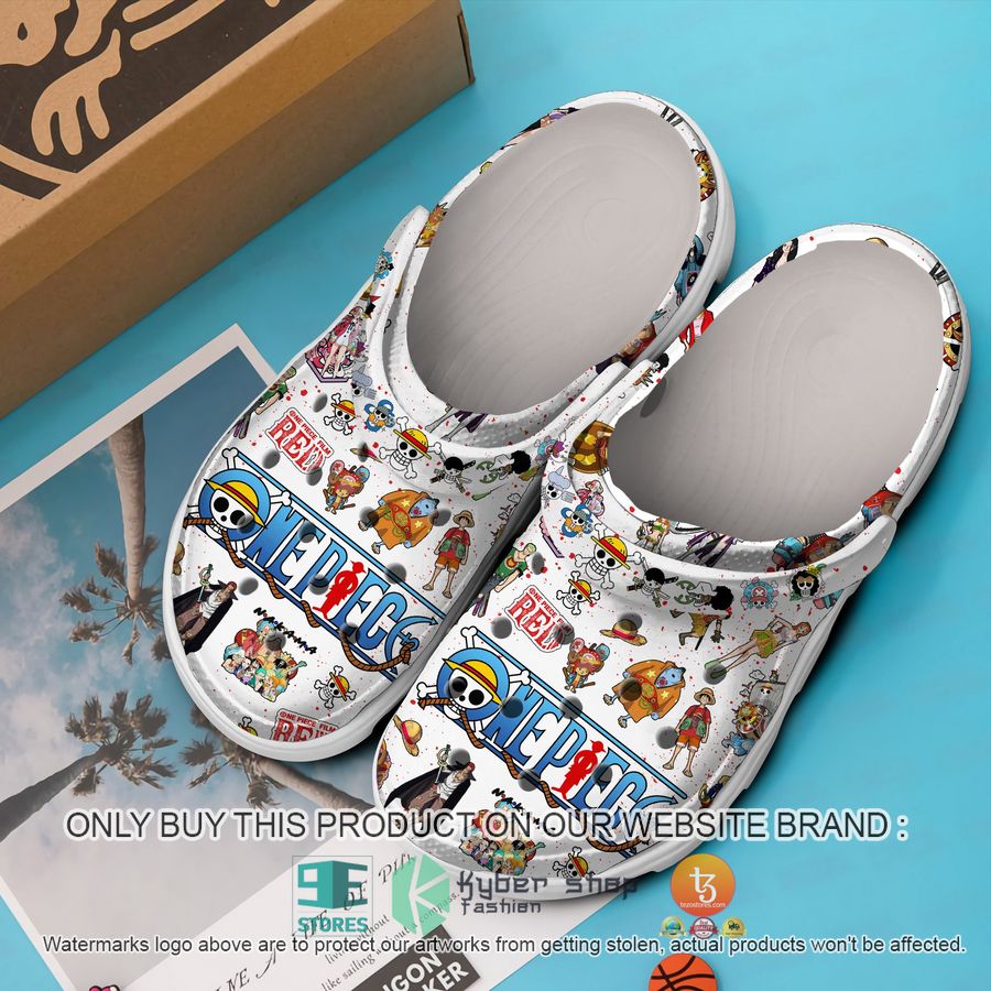 HOT One Piece Film Red Crocband Shoes 3 one piece film red crocband shoes 3 55952