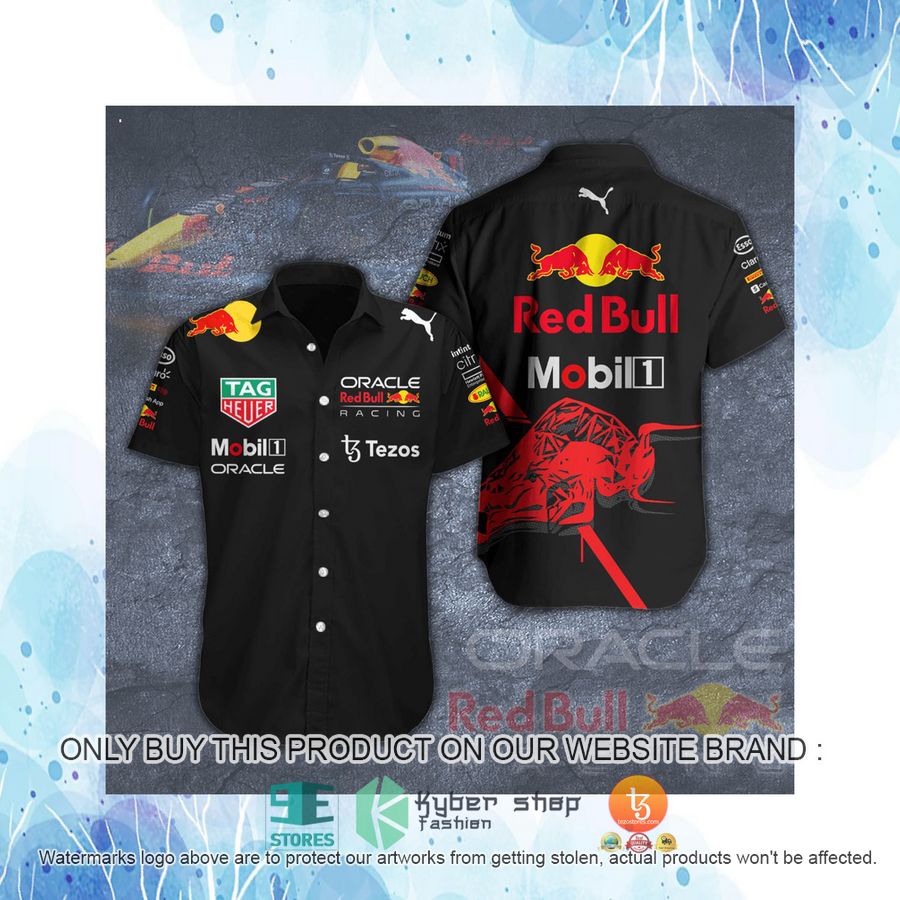 HOT Oracle Red Bull Racing Tezos Mobil 1 Black Hawaiian Shirt 4 oracle red bull racing tezos mobil 1 black hawaiian shirt 4 34098