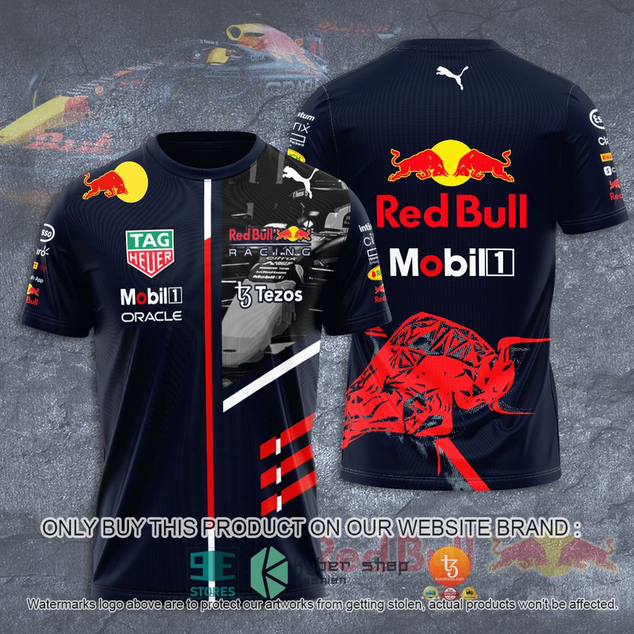oracle red bull racing tezos mobil 1 navy 3d t shirt 1 26892