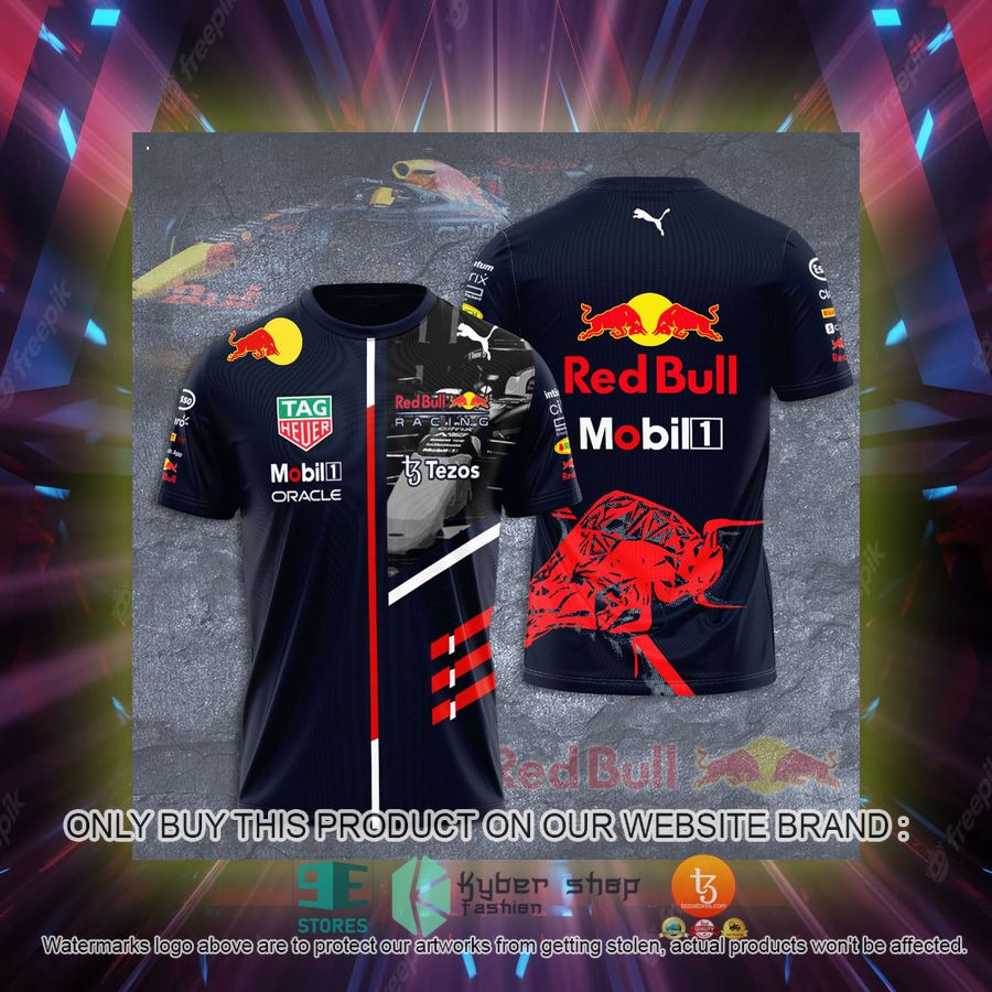 oracle red bull racing tezos mobil 1 navy 3d t shirt 2 45184