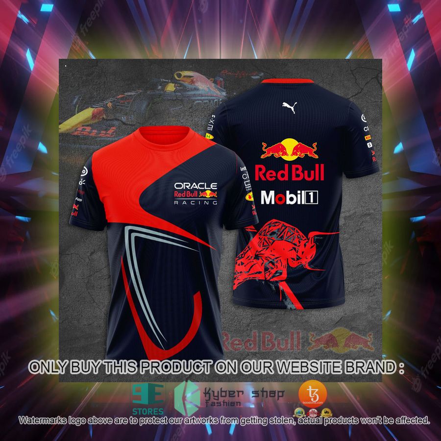 oracle red bull racing tezos mobil 1 red 3d t shirt 2 16483