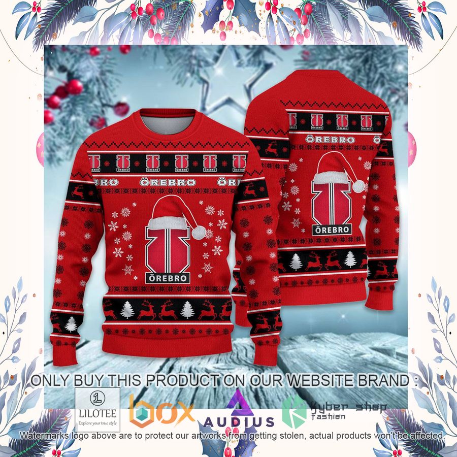 Orebro SHL Ugly Christmas Sweater 19 orebro shl ugly christmas sweater 19 58188
