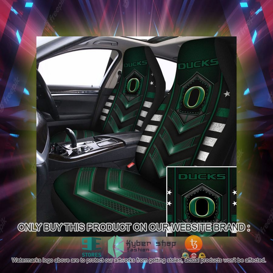 oregon ducks university of oregon car seat covers 2 58949