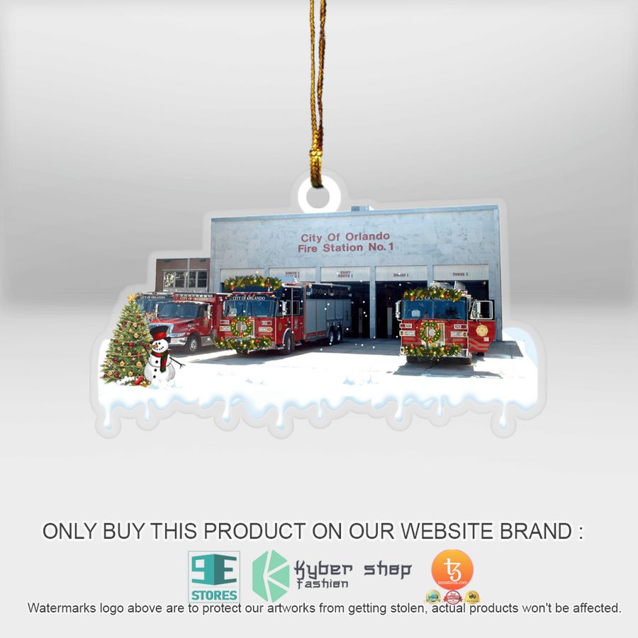 orlando florida orlando fire department station 1 the big house christmas ornament 1 37798