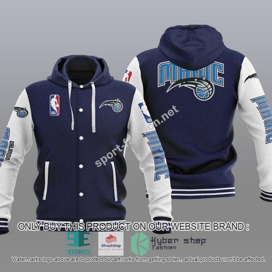 NEW Orlando Magic Varsity Hoodie Jacket 3 orlando magic nba baseball hoodie jacket 3 36591