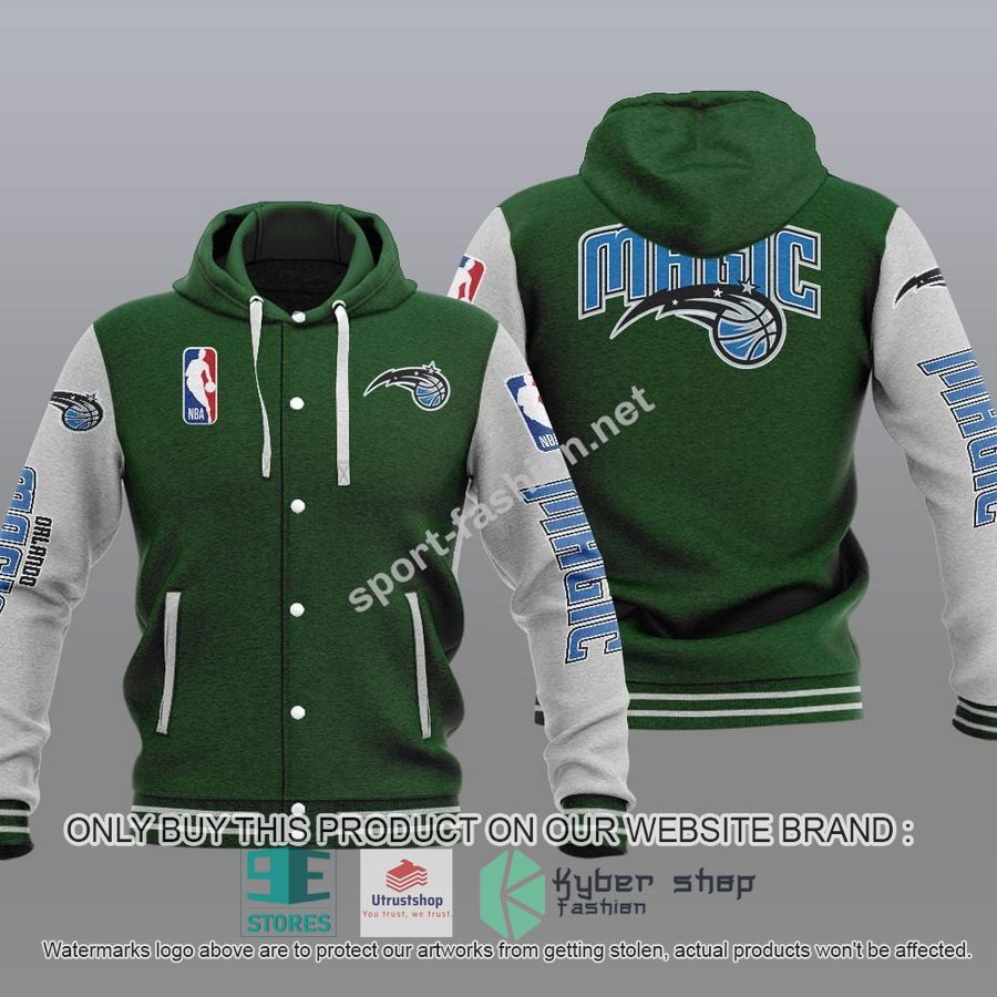 NEW Orlando Magic Varsity Hoodie Jacket 5 orlando magic nba baseball hoodie jacket 5 95721