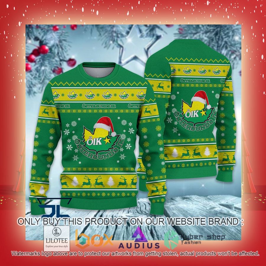 Ostersunds IK SHL Ugly Christmas Sweater 17 ostersunds ik shl ugly christmas sweater 17 37253