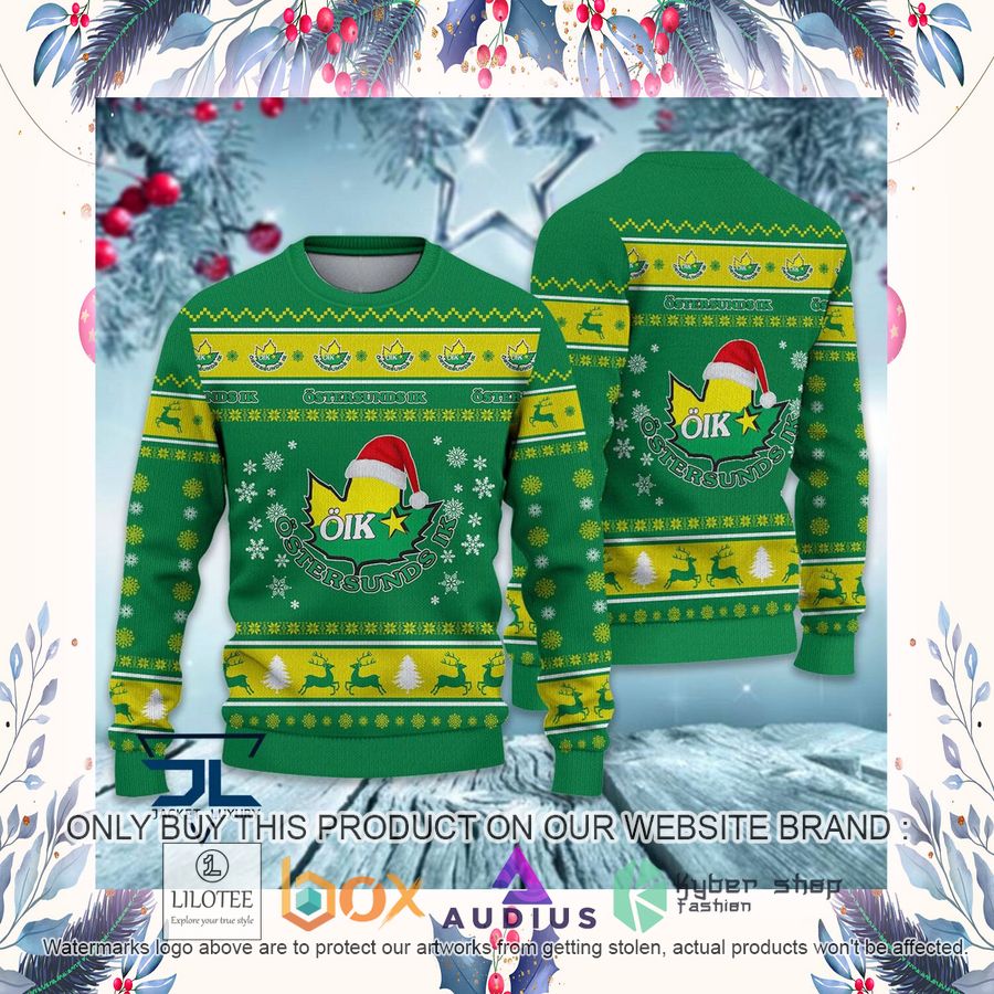 Ostersunds IK SHL Ugly Christmas Sweater 19 ostersunds ik shl ugly christmas sweater 19 99327