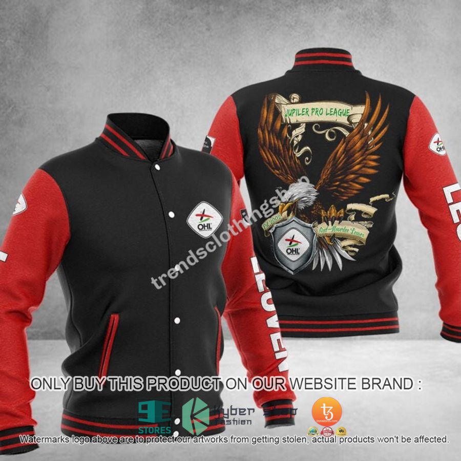 HOT Oud-Heverlee Leuven Eagle League Baseball Jacket 3 oud heverlee leuven eagle league baseball jacket 3 16048