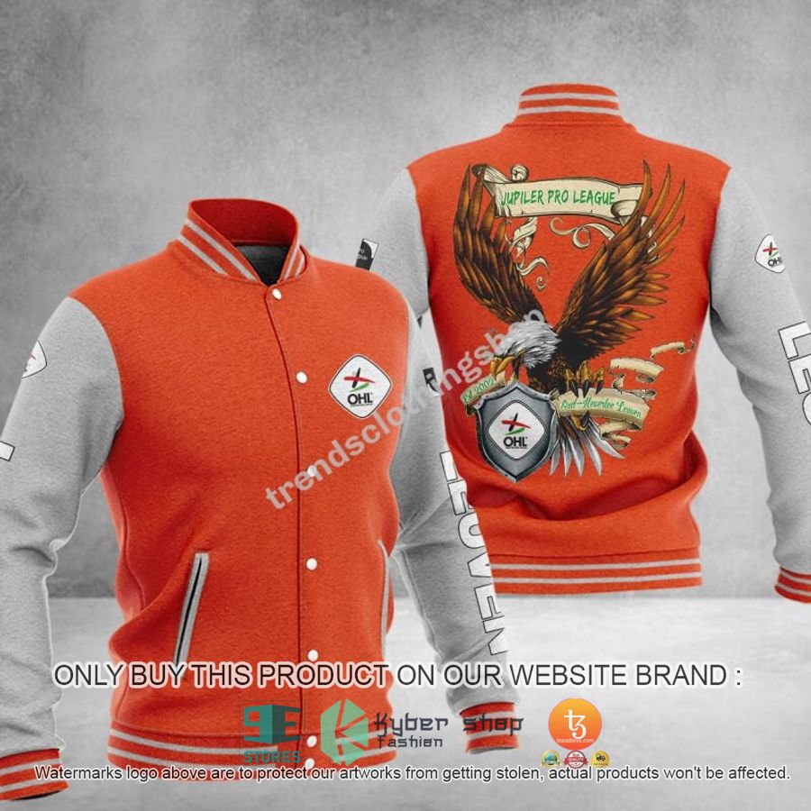 HOT Oud-Heverlee Leuven Eagle League Baseball Jacket 4 oud heverlee leuven eagle league baseball jacket 4 11957