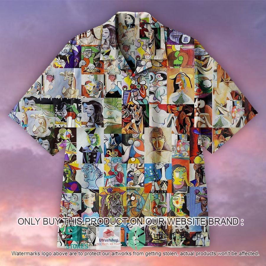 pablo picasso poster hawaiian shirt 1 11738