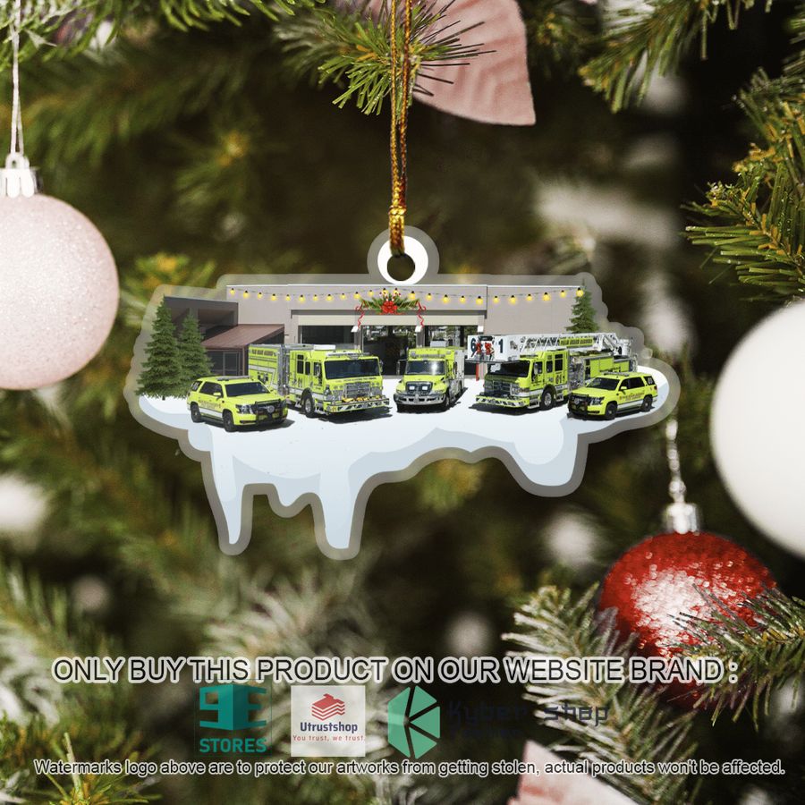NEW Palm Beach Gardens Palm Beach County Florida Palm Beach Gardens Fire Department Fire Station 61 Christmas Ornament 5 palm beach gardens palm beach county florida palm beach gardens fire department fire station 61 christmas ornament 5 96441