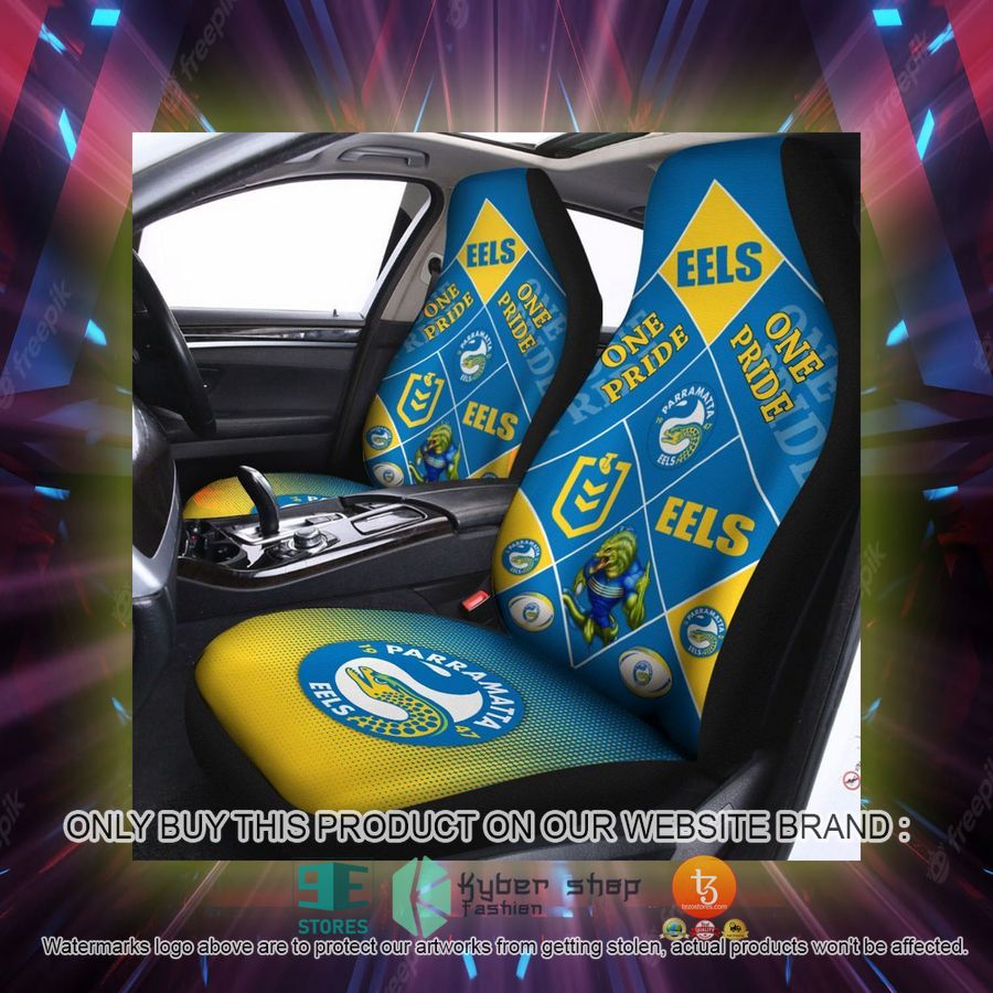 parramatta eels one pride car seat covers 2 99567