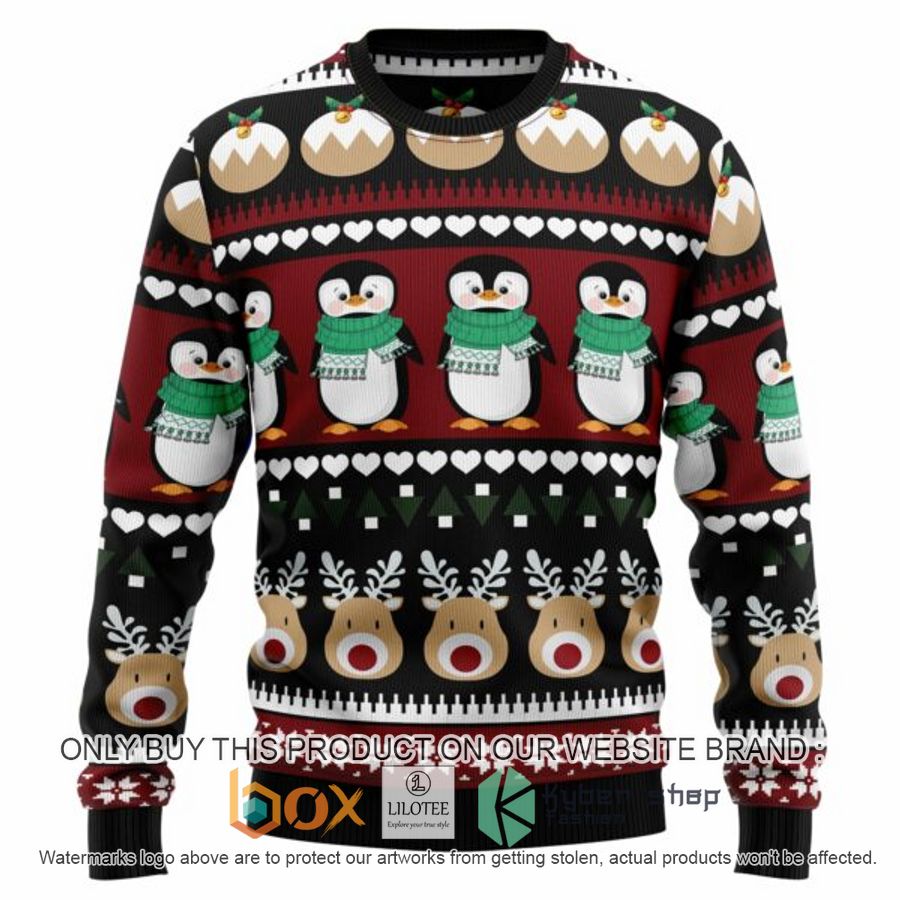 penguin group ugly christmas sweatshirt 1 94704