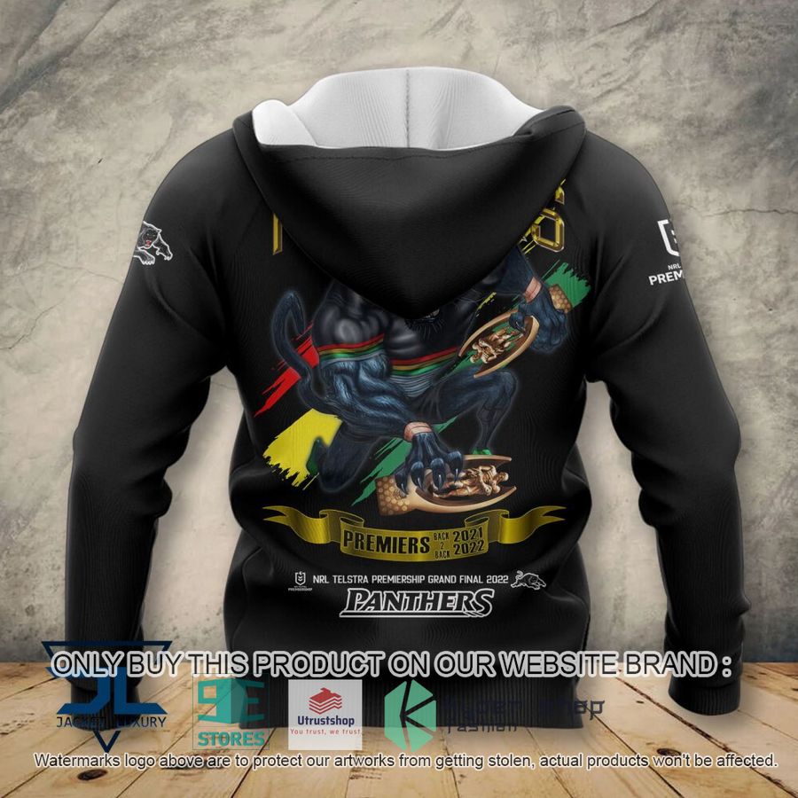 NEW Penrith Panthers mascot NRL Telstra Premiers black Hoodie, Shirt 3 penrith panthers mascot nrl telstra premiers black shirt hoodie 3 52110