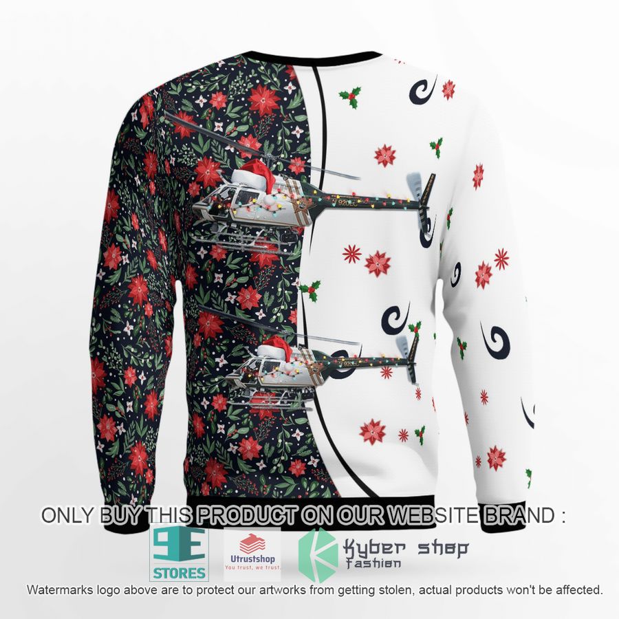 NEW Pensacola Florida Escambia County Sheriff Office Bell OH-58C Kiowa Christmas Sweater 3 pensacola florida escambia county sheriff office bell oh 58c kiowa christmas sweater 3 49239