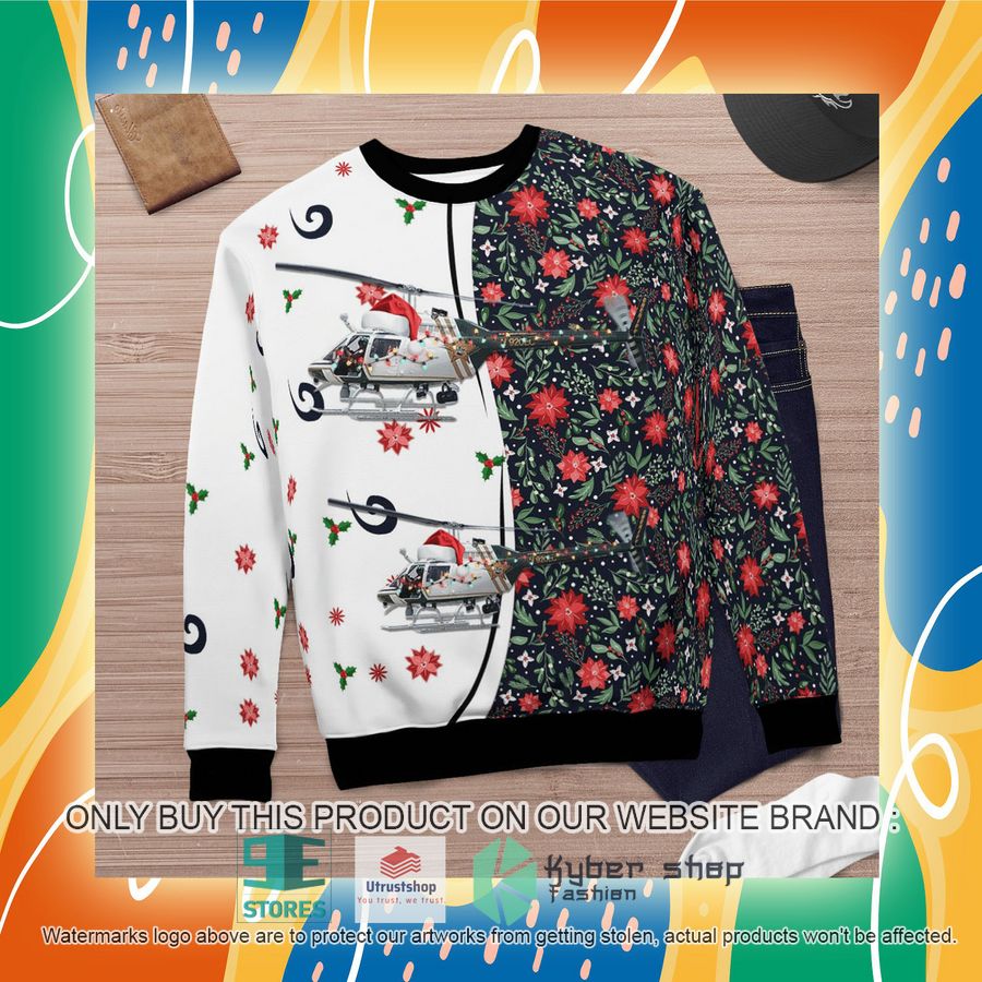 NEW Pensacola Florida Escambia County Sheriff Office Bell OH-58C Kiowa Christmas Sweater 7 pensacola florida escambia county sheriff office bell oh 58c kiowa christmas sweater 7 54994