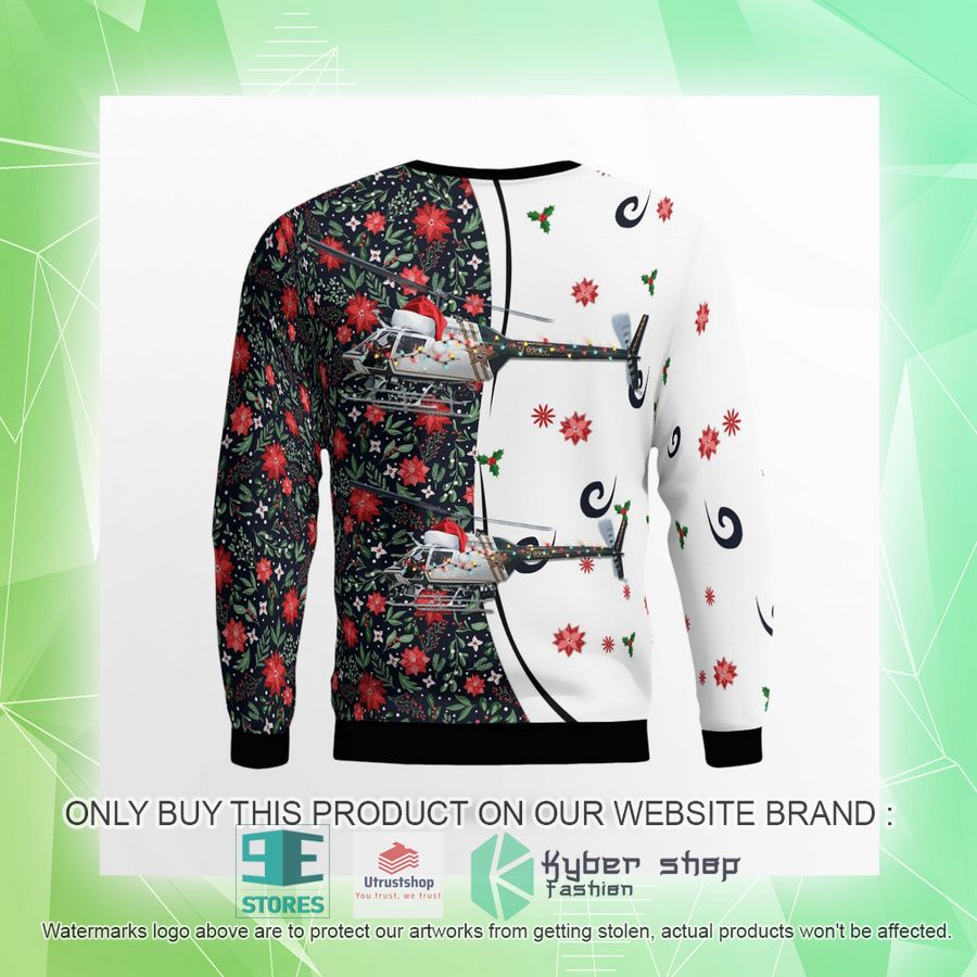 NEW Pensacola Florida Escambia County Sheriff Office Bell OH-58C Kiowa Christmas Sweater 9 pensacola florida escambia county sheriff office bell oh 58c kiowa christmas sweater 9 90237