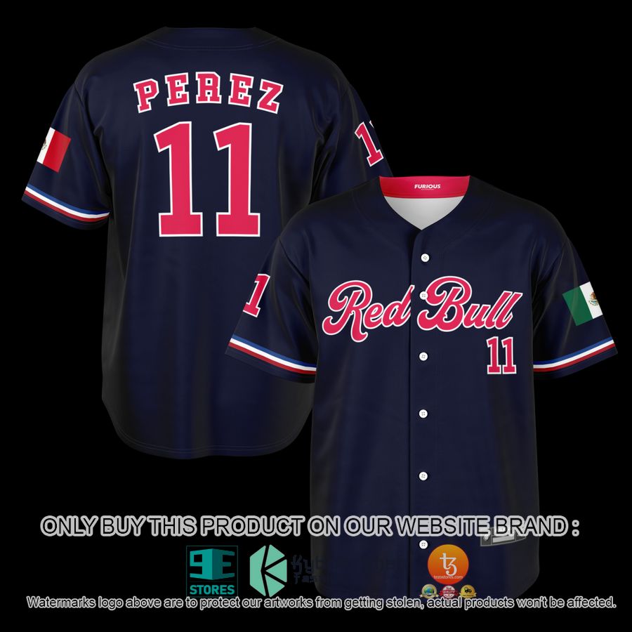 perez red bull 11 navy baseball jersey 1 21641