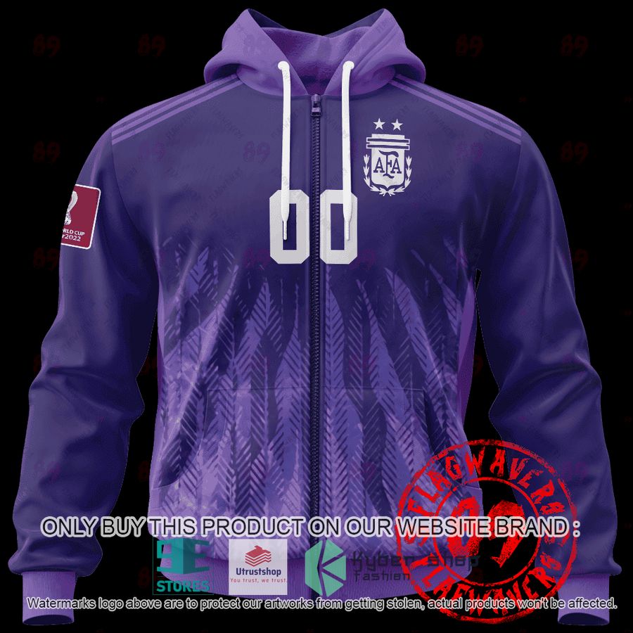 NEW Personalized Argentina Away World Cup 2022 purple Hoodie, Shirt 3 personalized argentina away jersey world cup 2022 purple shirt hoodie 3 65104