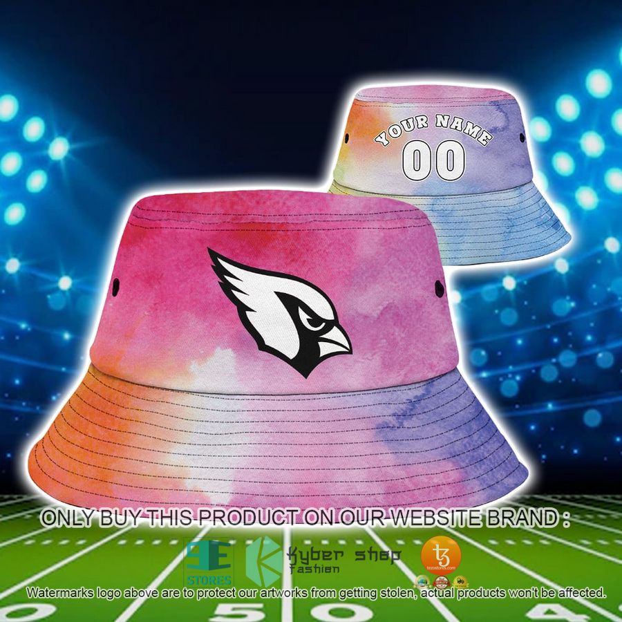 personalized arizona cardinals crucial catch a bucket hat hat 1 98598